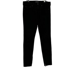 PacSun The Skinniest Distressed Moto Jeans Black 30X32